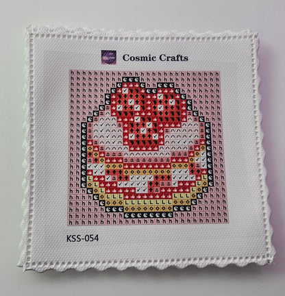 Mini Strawberry Cream Treats Diamond Art Kit (9-Pack) Cosmic Crafts