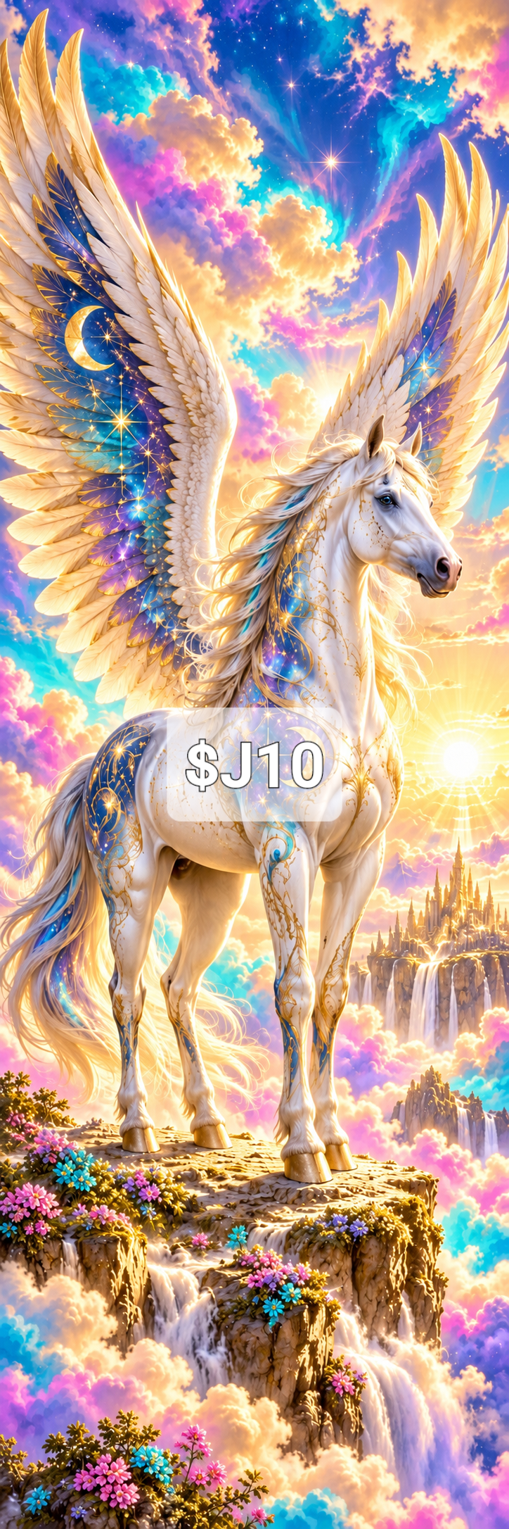 Limited Edition Mega Canvas PREMADE ARTWORK SPECIAL 2 Cosmic Crafts