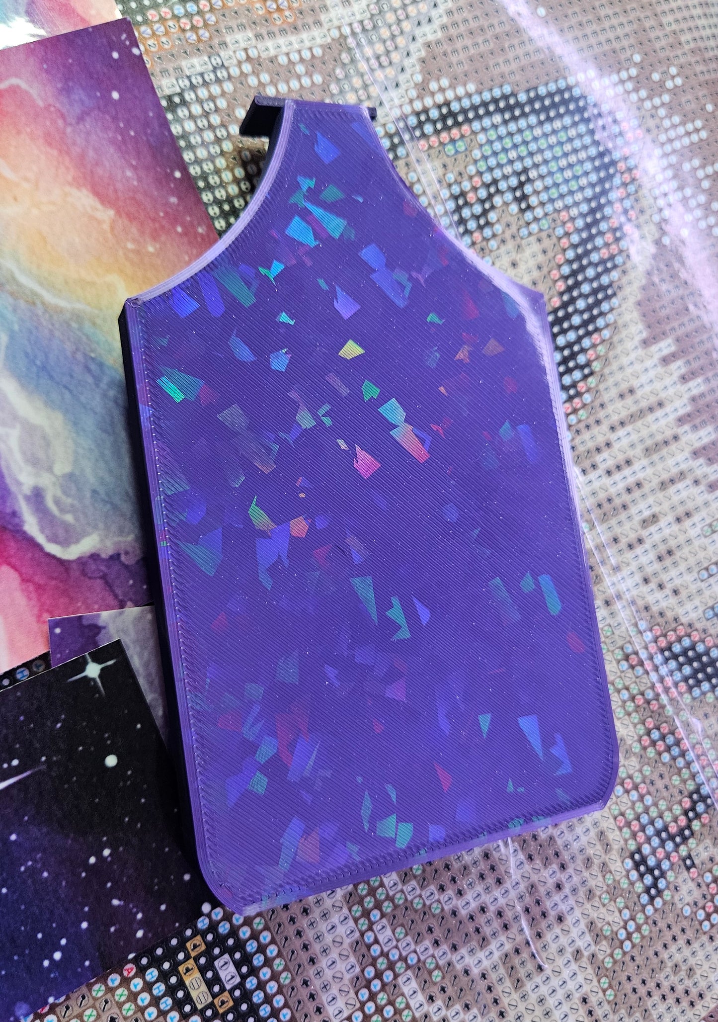 Multi-Color Moon Multiplacer SNAP, Large Diamond Painting Tray with Snap-On Lid Cosmic Crafts