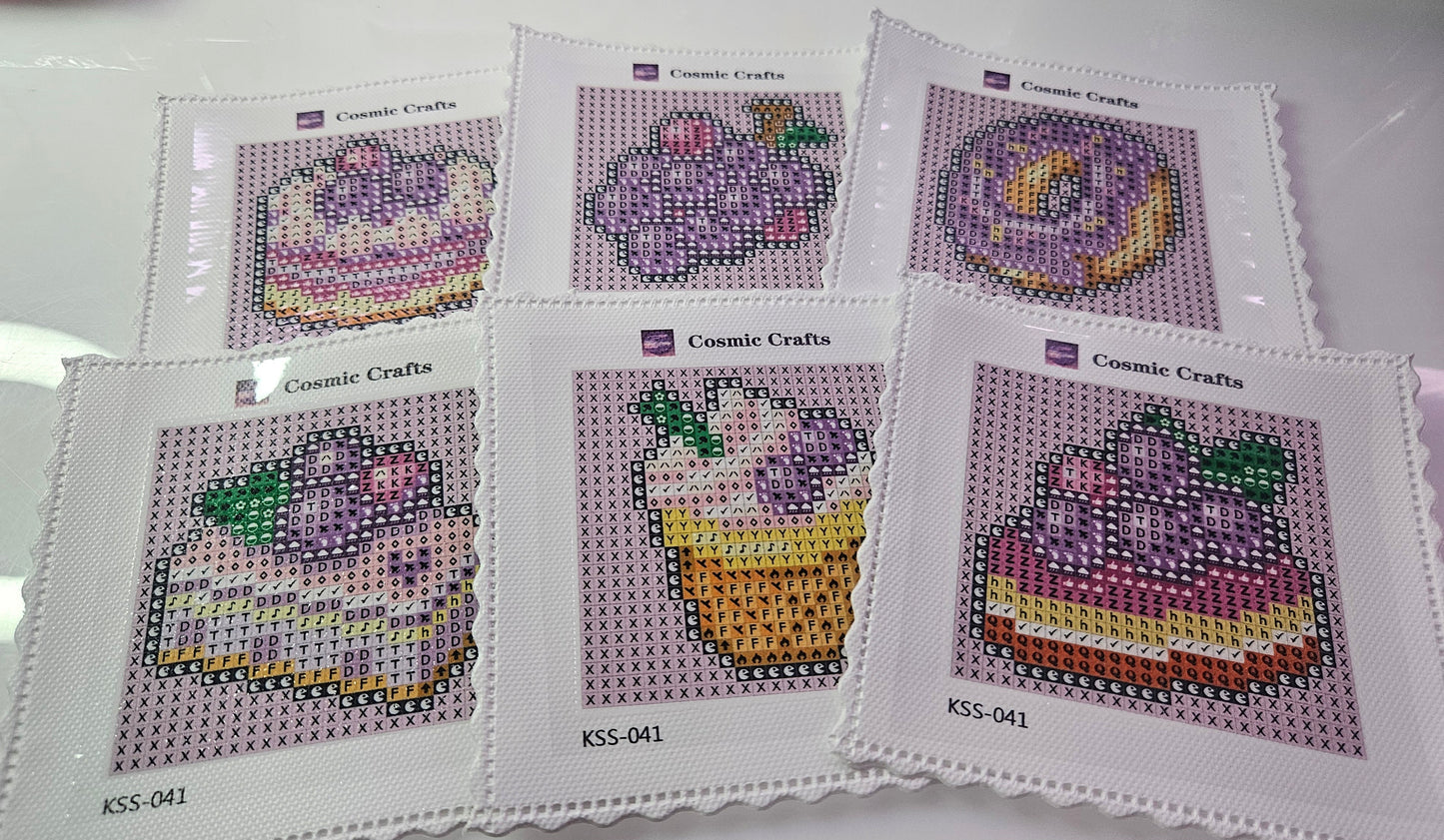 Mini Grape Treats Diamond Art Kit (6-Pack) Cosmic Crafts