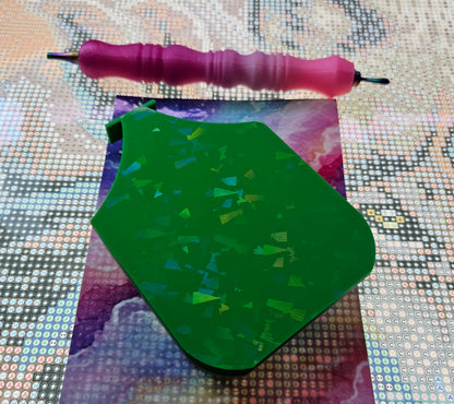 Multi-Color Asteroid Washi SNAP, Medium Diamond Painting Tray with Snap-On Lid Cosmic Crafts
