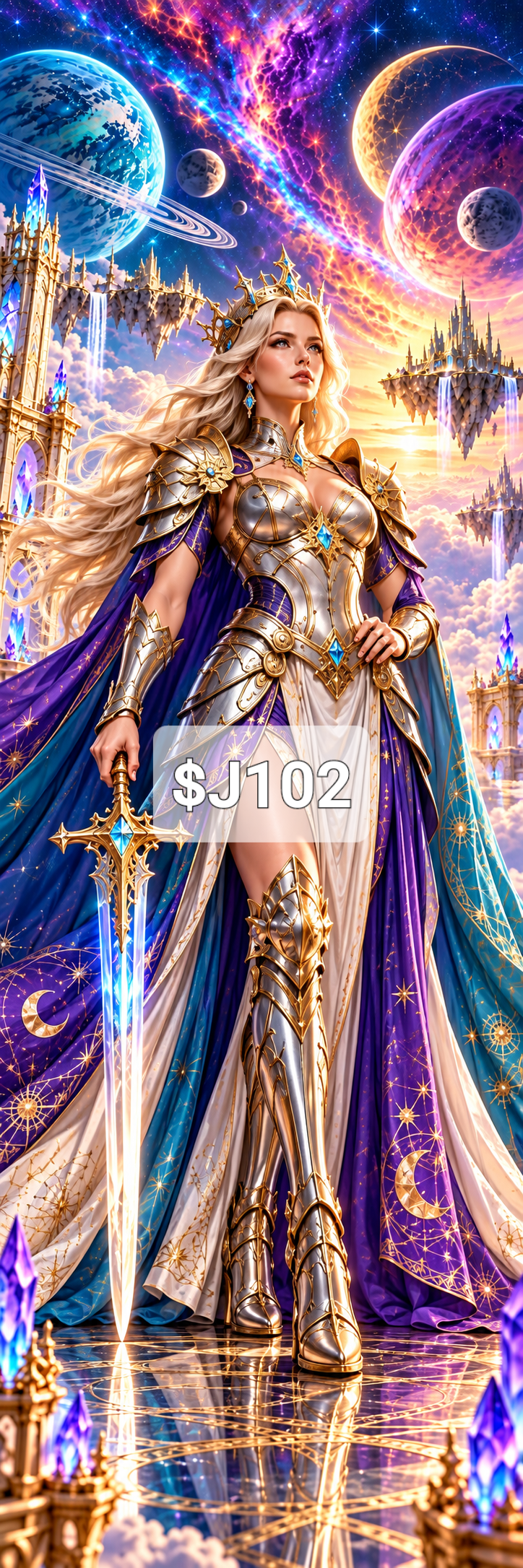 Limited Edition Mega Canvas PREMADE ARTWORK SPECIAL 2 Cosmic Crafts