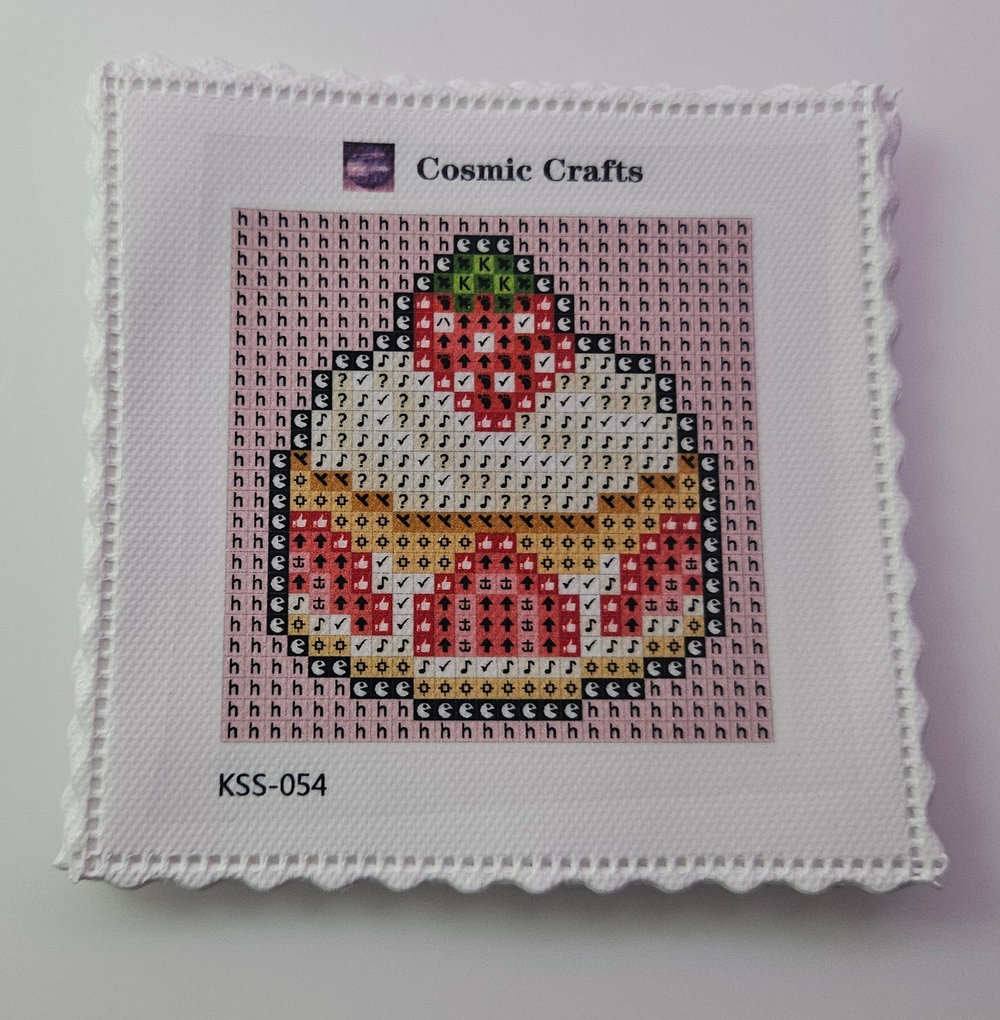 Mini Strawberry Cream Treats Diamond Art Kit (9-Pack) Cosmic Crafts