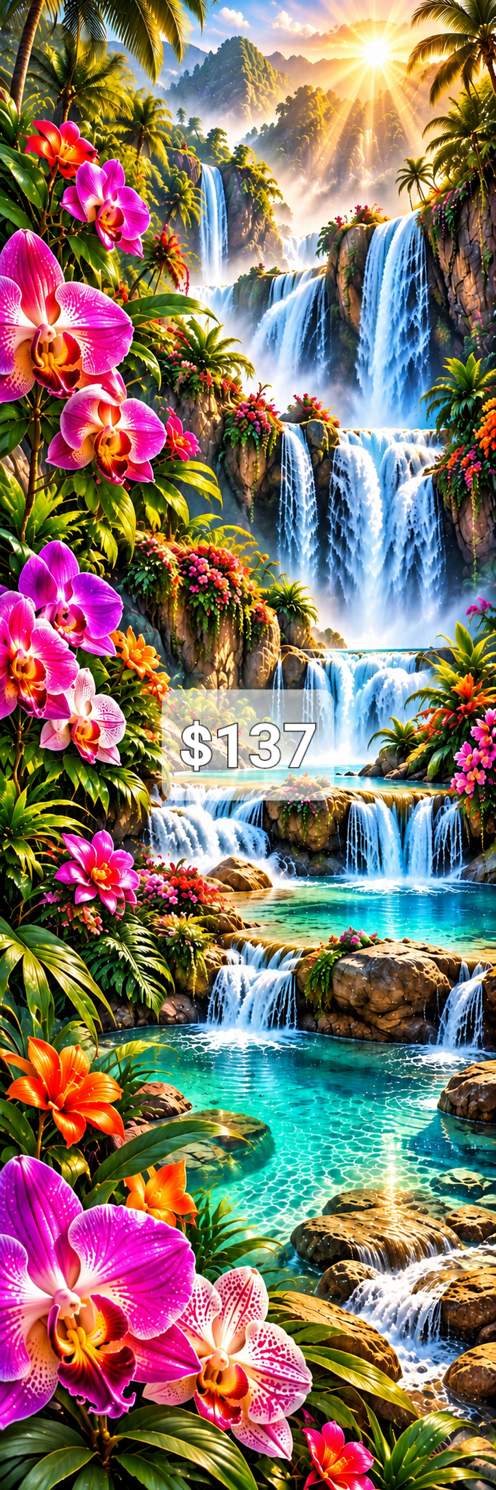 Limited Edition Mega Canvas PREMADE ARTWORK SPECIAL 1 Cosmic Crafts