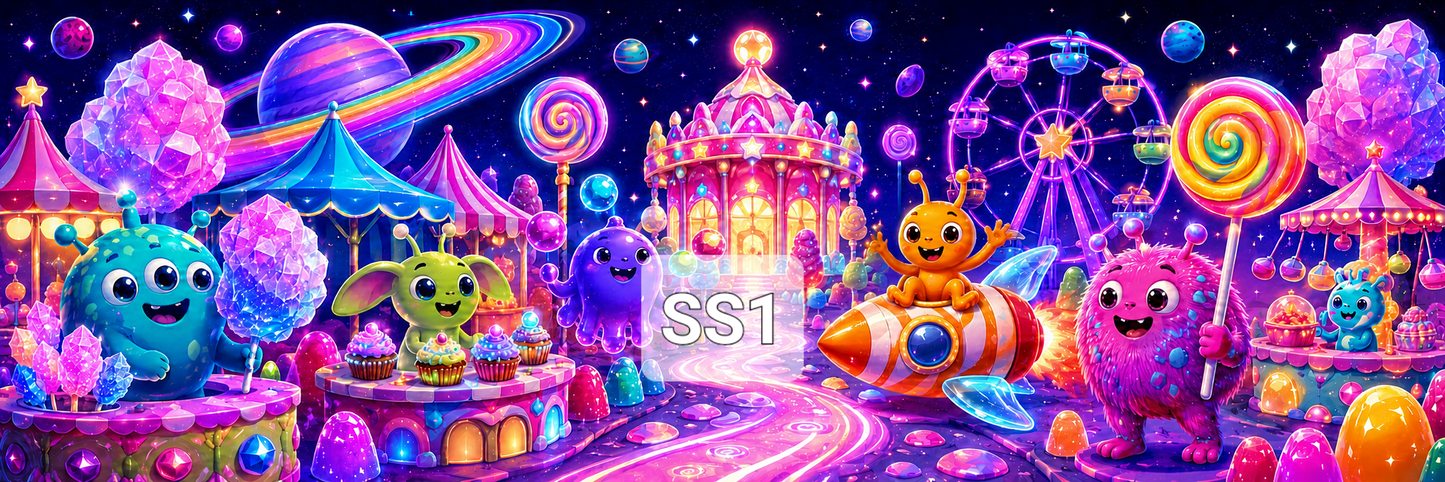 ROUND 2 MEGA DRILL CHALLENGE PREMADE ARTWORK SPECIAL Cosmic Crafts