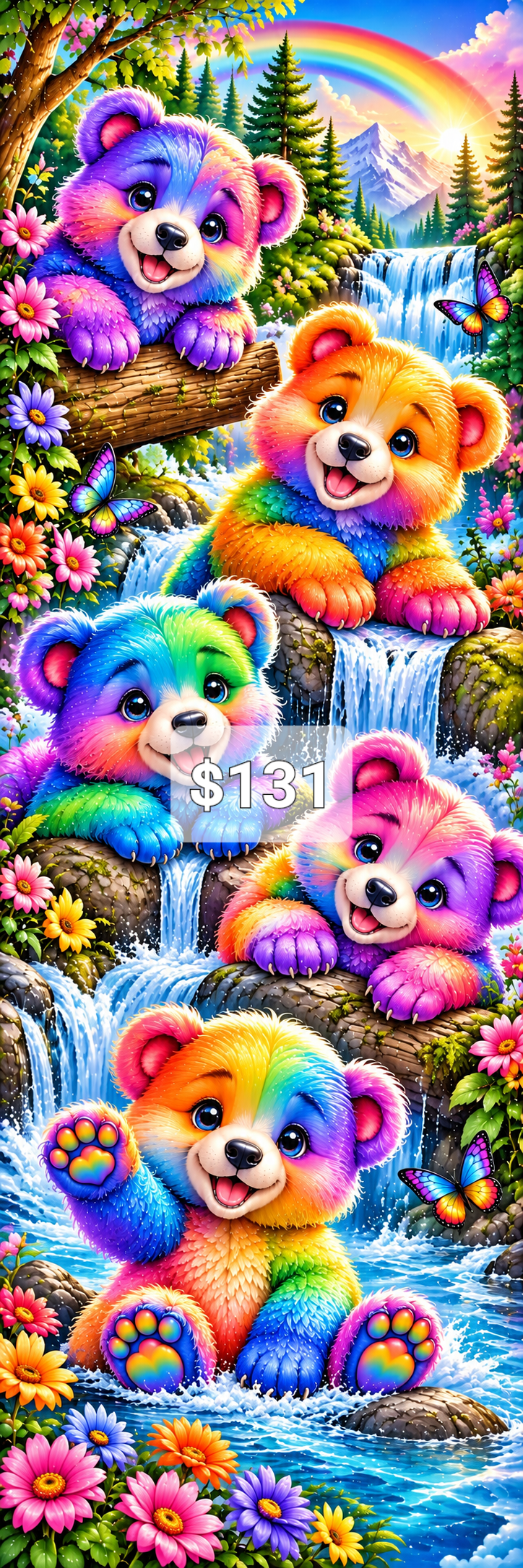 Limited Edition Mega Canvas PREMADE ARTWORK SPECIAL 1 Cosmic Crafts