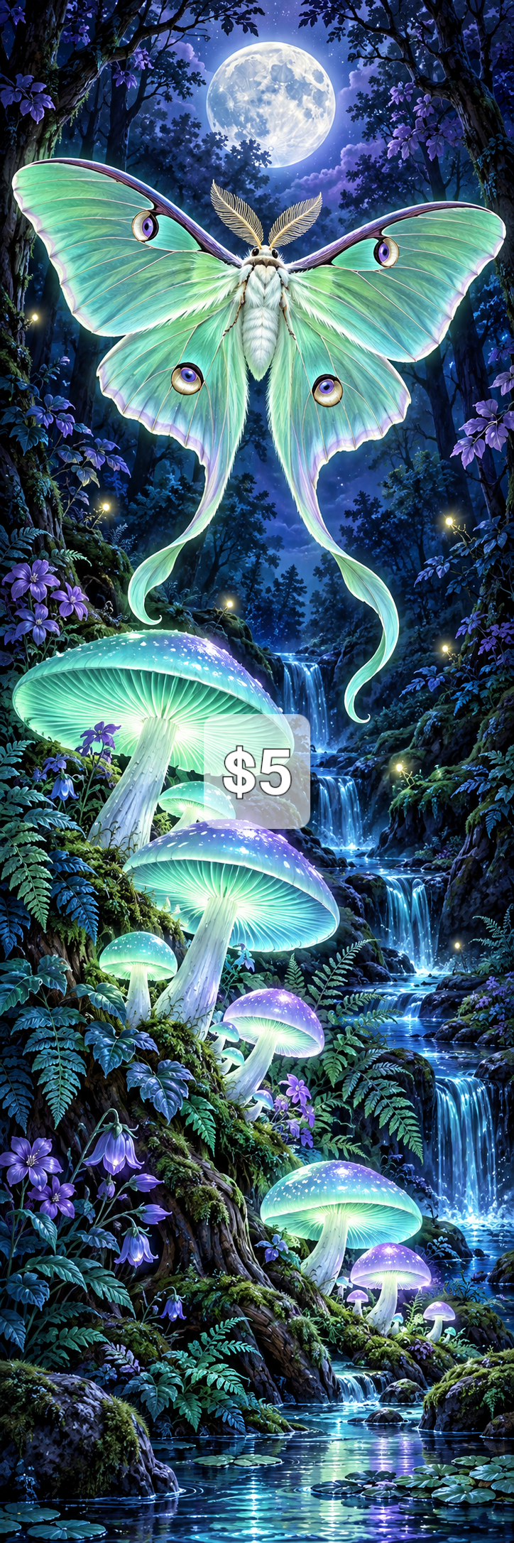 Limited Edition Mega Canvas PREMADE ARTWORK SPECIAL 1 Cosmic Crafts