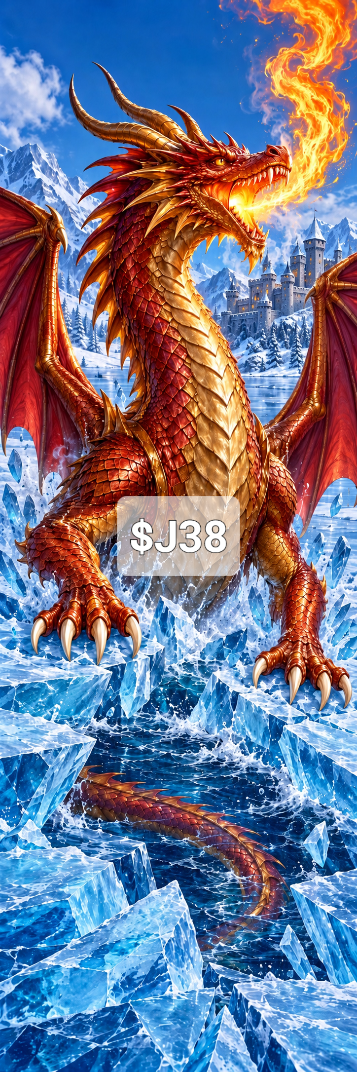 Limited Edition Mega Canvas PREMADE ARTWORK SPECIAL 2 Cosmic Crafts