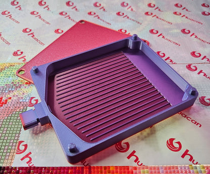 Stacking Diamond Art Tray with Washi Shelf & Lid, Normal or Tall Walls, Peg-Slide System