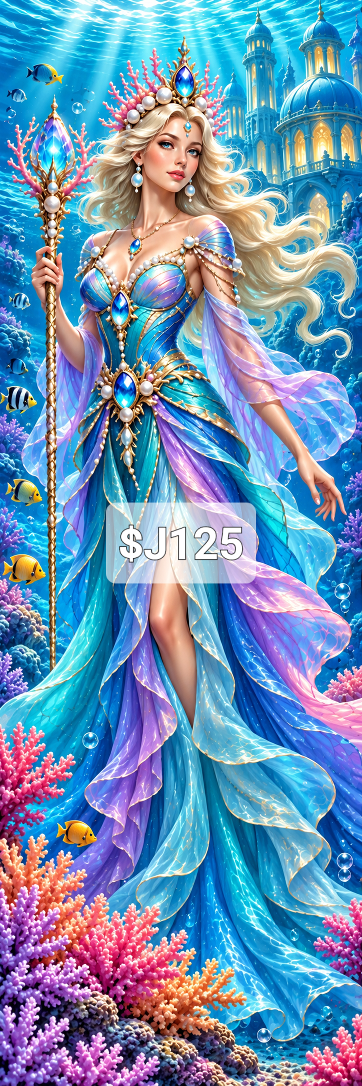 Limited Edition Mega Canvas PREMADE ARTWORK SPECIAL 2 Cosmic Crafts