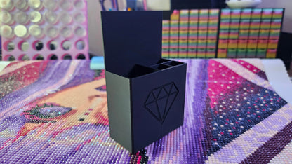 Small Diamond Painting Organizer, 3D Printed Mini Drawer System, Expandable Drill Storage for Diamond Art, Rhinestones, Beads & Crafts Cosmic Crafts