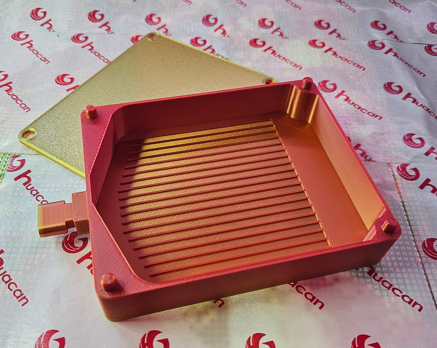 Stacking Diamond Art Tray with Washi Shelf & Lid, Normal or Tall Walls, Peg-Slide System