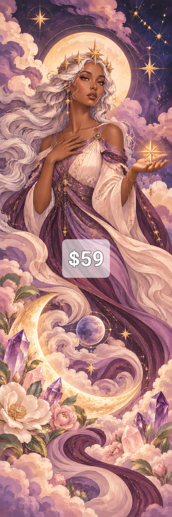 Limited Edition Mega Canvas PREMADE ARTWORK SPECIAL 1 Cosmic Crafts