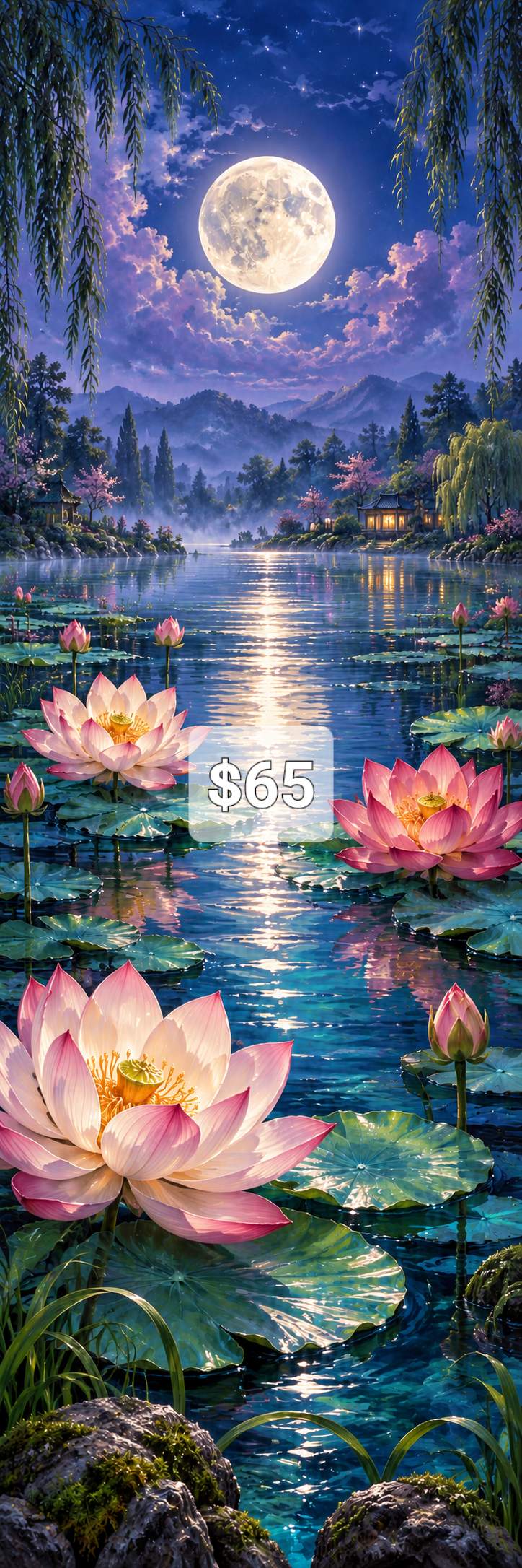 Limited Edition Mega Canvas PREMADE ARTWORK SPECIAL 1 Cosmic Crafts