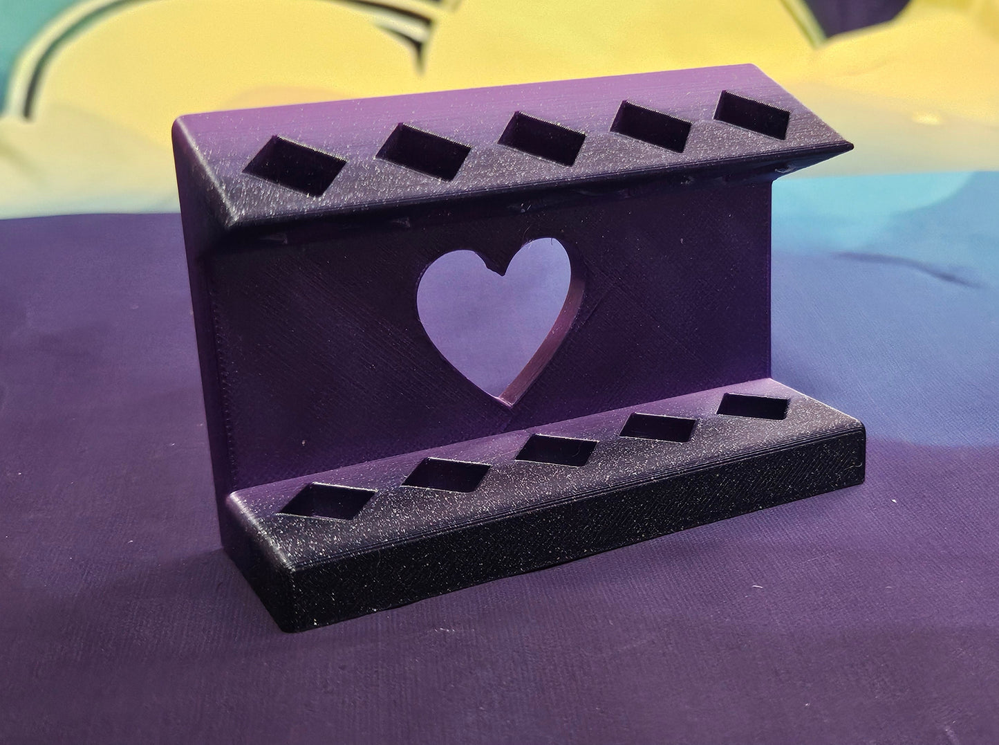 Diamond Painting Tweezers Stand, Holds 5 Tweezers, Upright Tool Organizer, 3D Printed Diamond Art Craft Desk Storage, Made To Order Display Cosmic Crafts