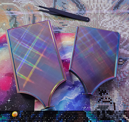 ECLIPSE WASHI Diamond Painting Tray with Lid, Spill Resistant Diamond Art Accessory Cosmic Crafts