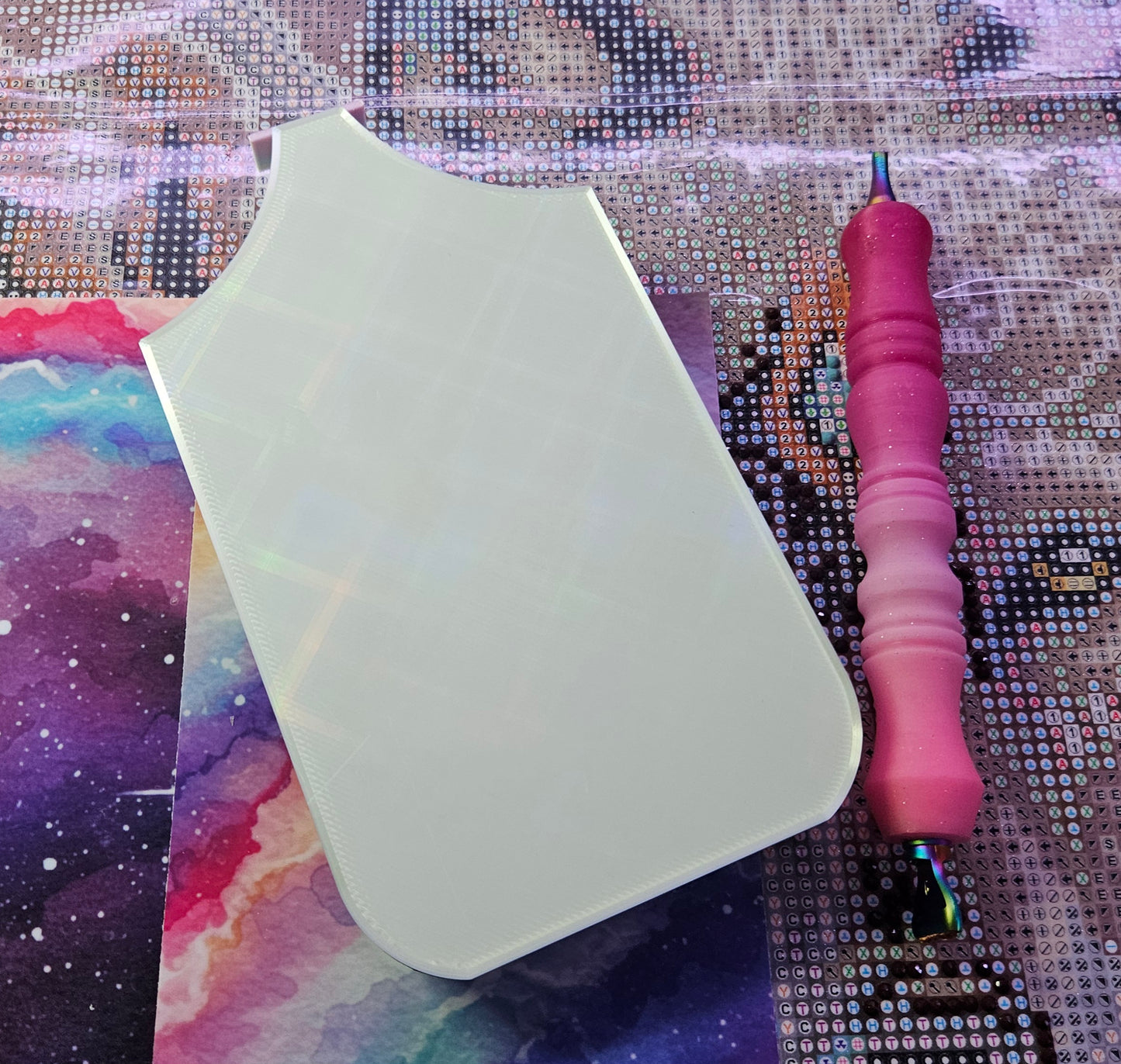 Galaxy Washi SNAP, XL Diamond Painting Tray with Snap-On Lid Cosmic Crafts