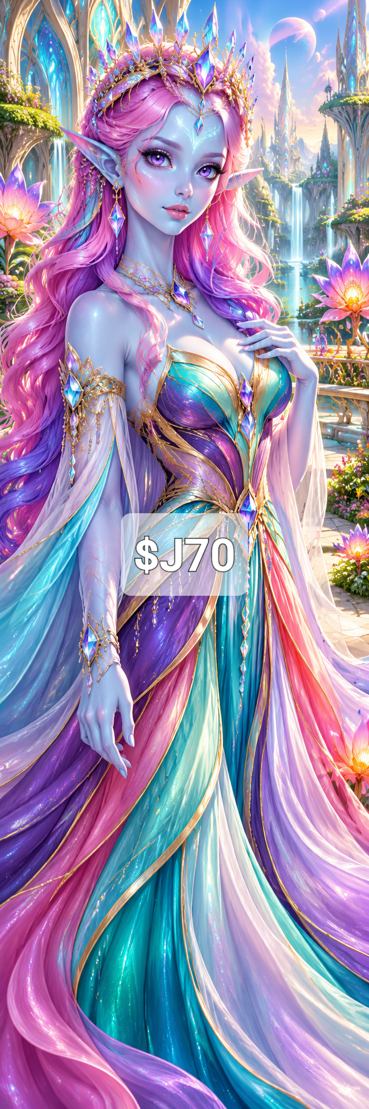 Limited Edition Mega Canvas PREMADE ARTWORK SPECIAL 2 Cosmic Crafts