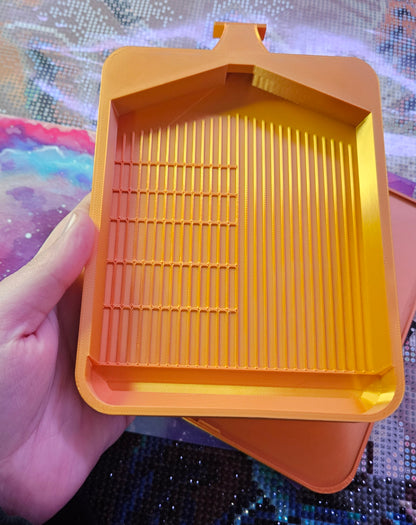 Universe Washi Multiplacer SNAP, XXL Diamond Painting Tray with Snap-On Lid Cosmic Crafts