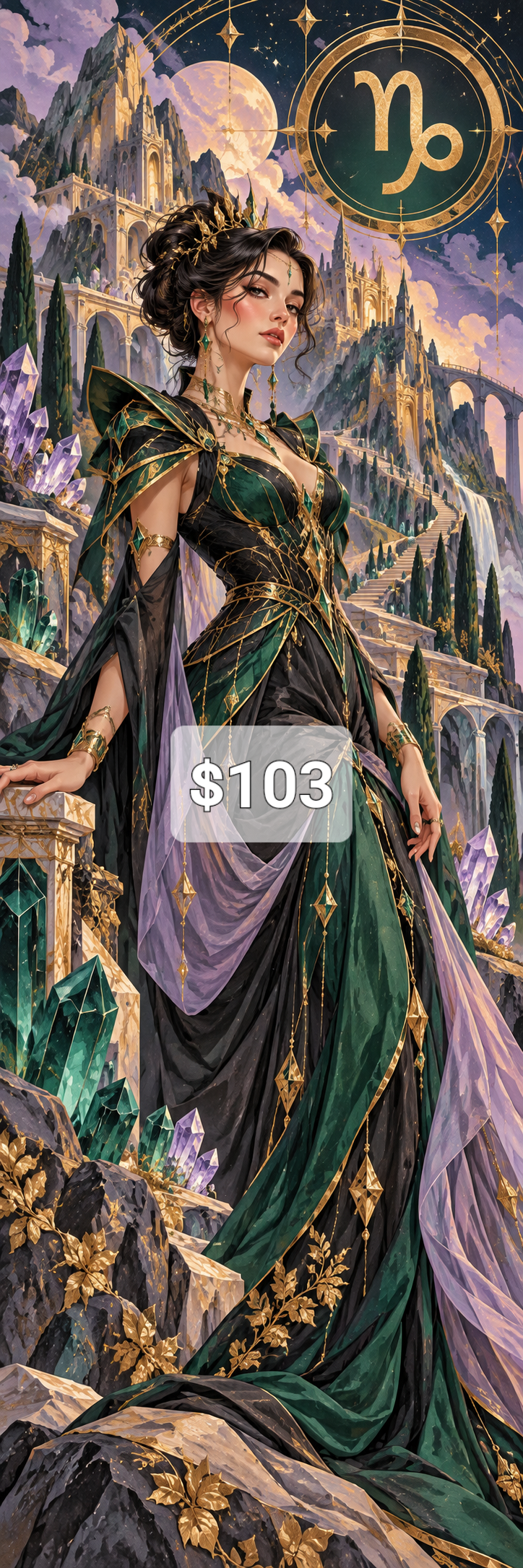 Limited Edition Mega Canvas PREMADE ARTWORK SPECIAL 1 Cosmic Crafts