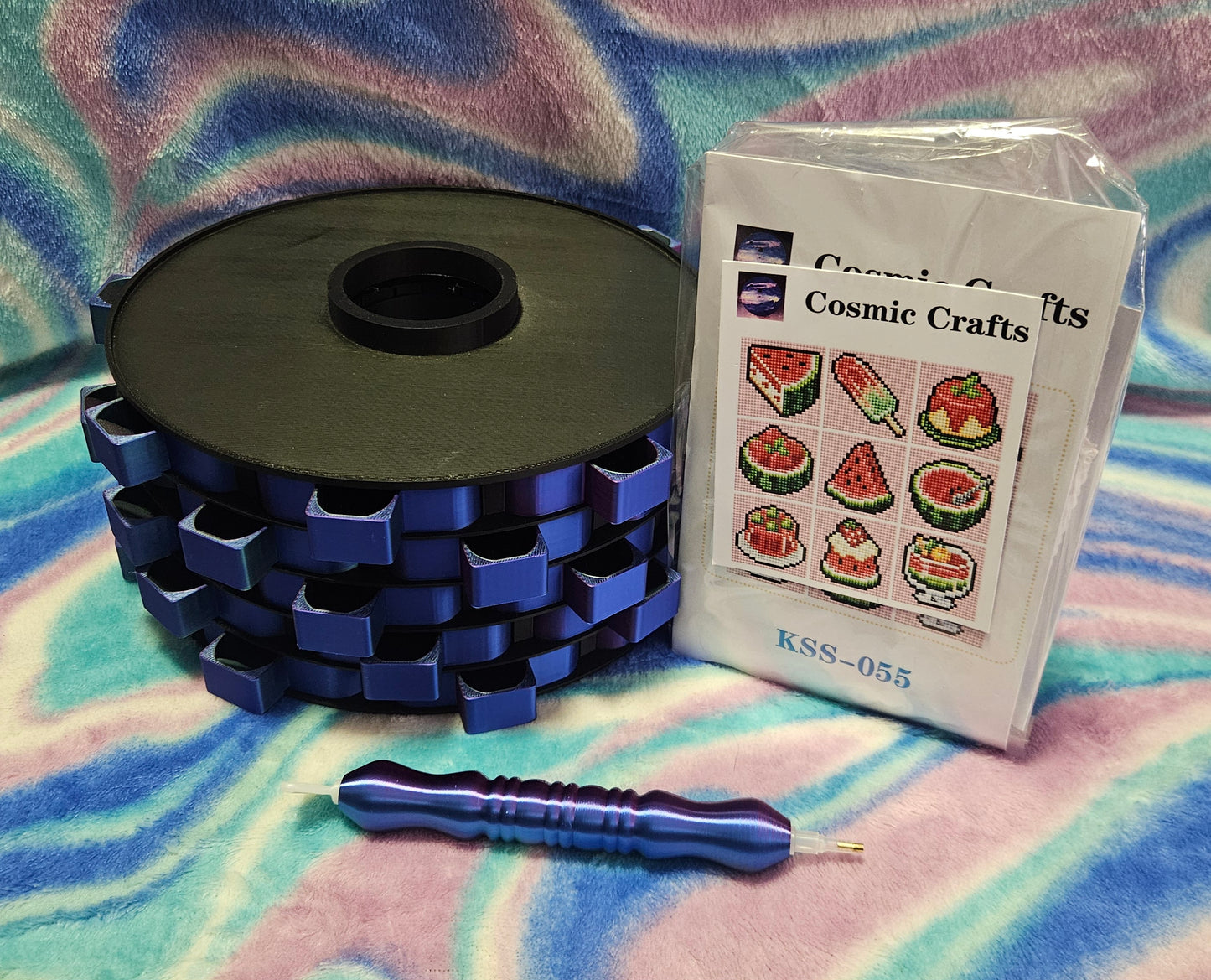 Summer Melon Shimmer & Save Diamond Painting Bundle Cosmic Crafts