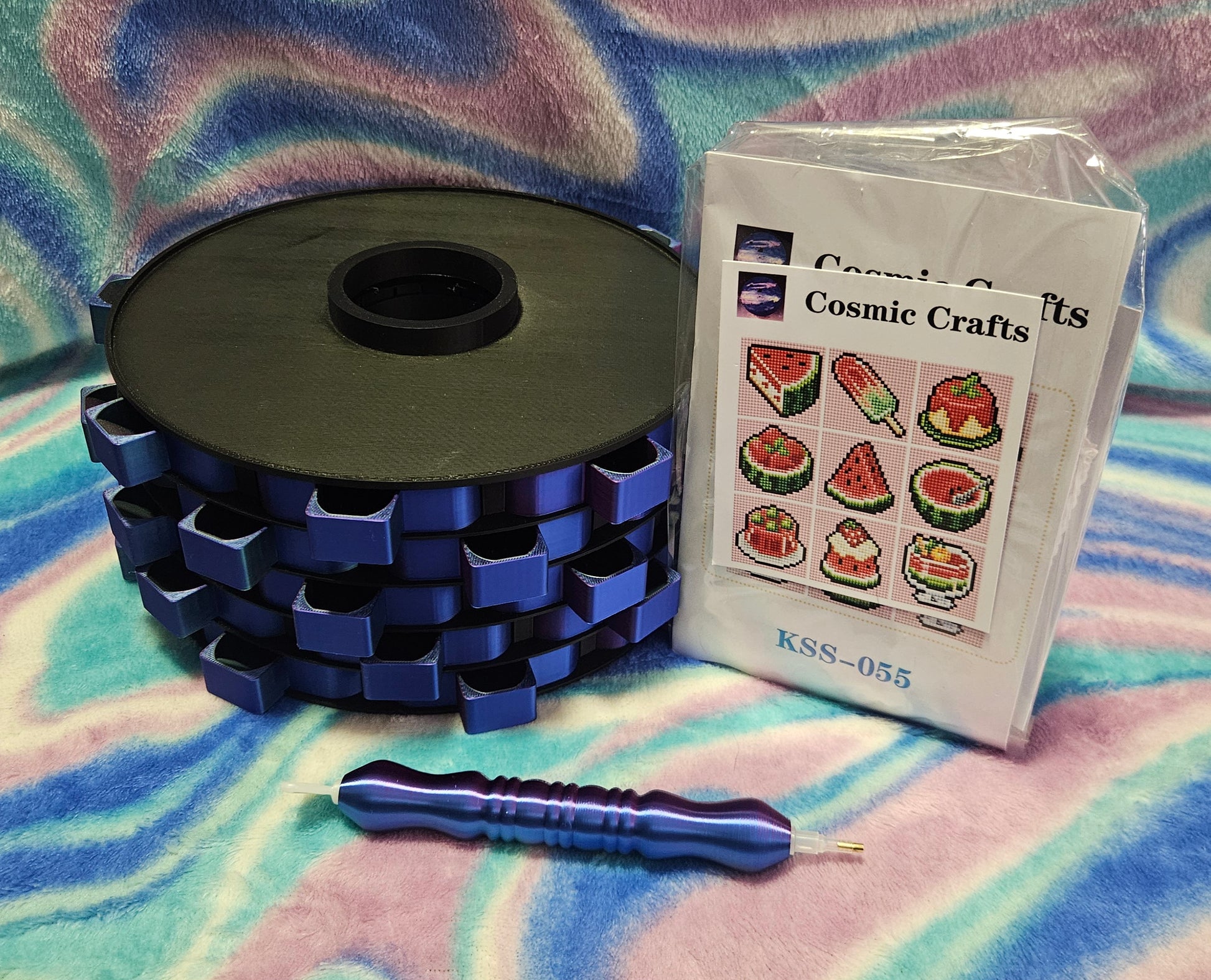 Summer Melon Shimmer & Save Diamond Painting Bundle Cosmic Crafts